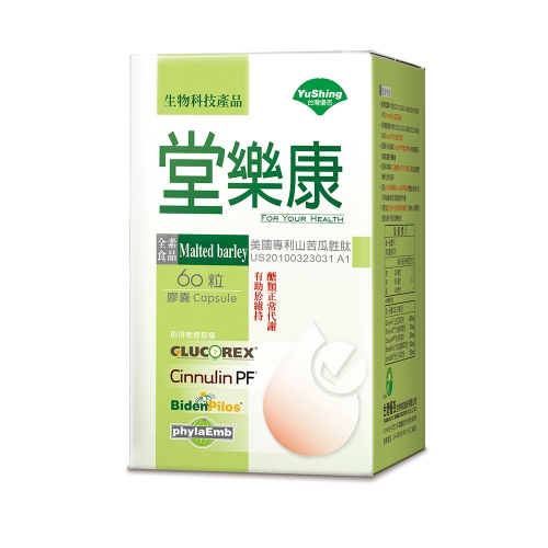 優杏-堂樂康山苦瓜胜肽膠囊(60粒/盒)